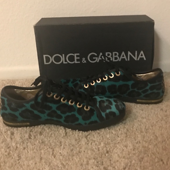 Dolce & Gabbana Calf Skin Sneakers - Picture 7 of 8